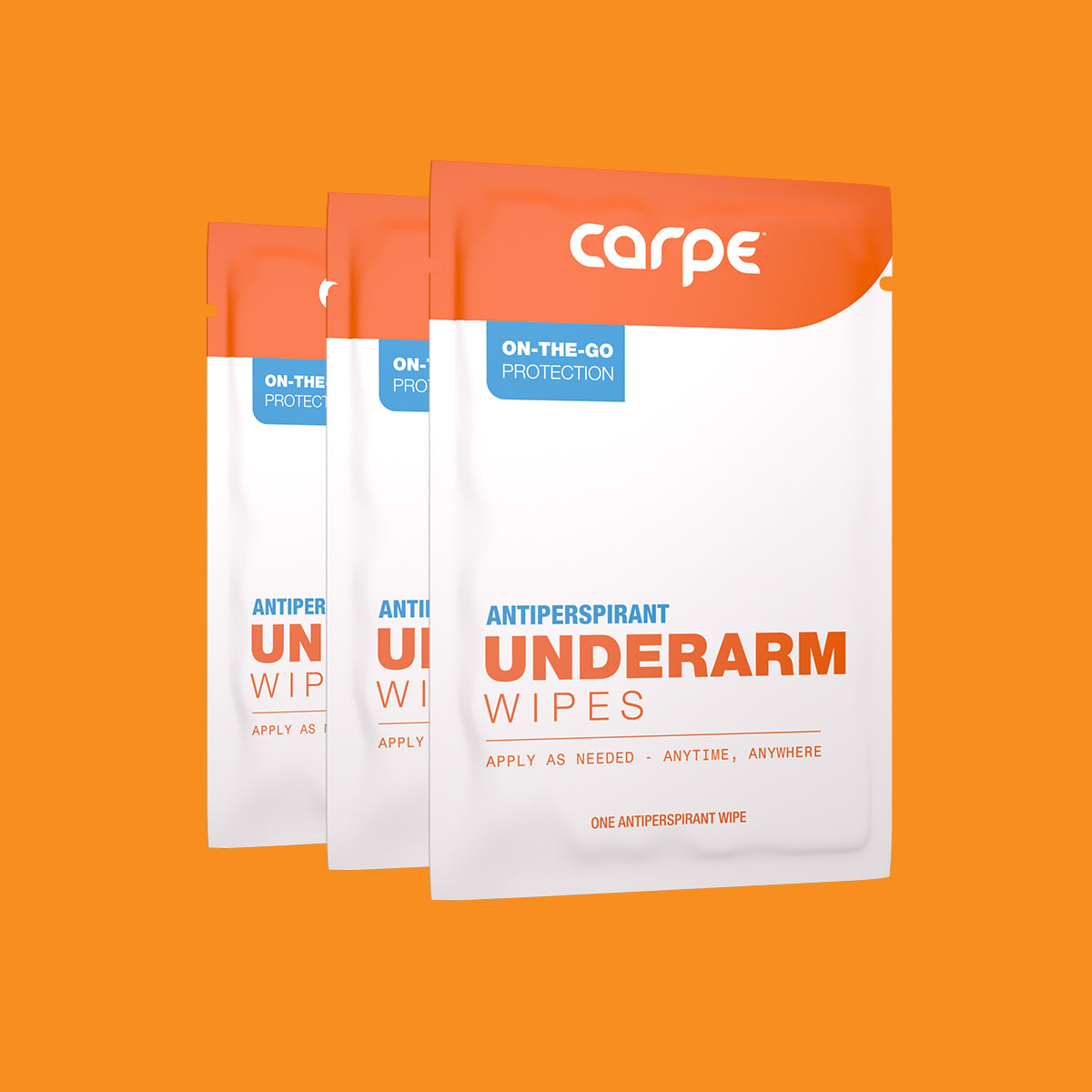 My Carpe 3 Free Underarm Wipes