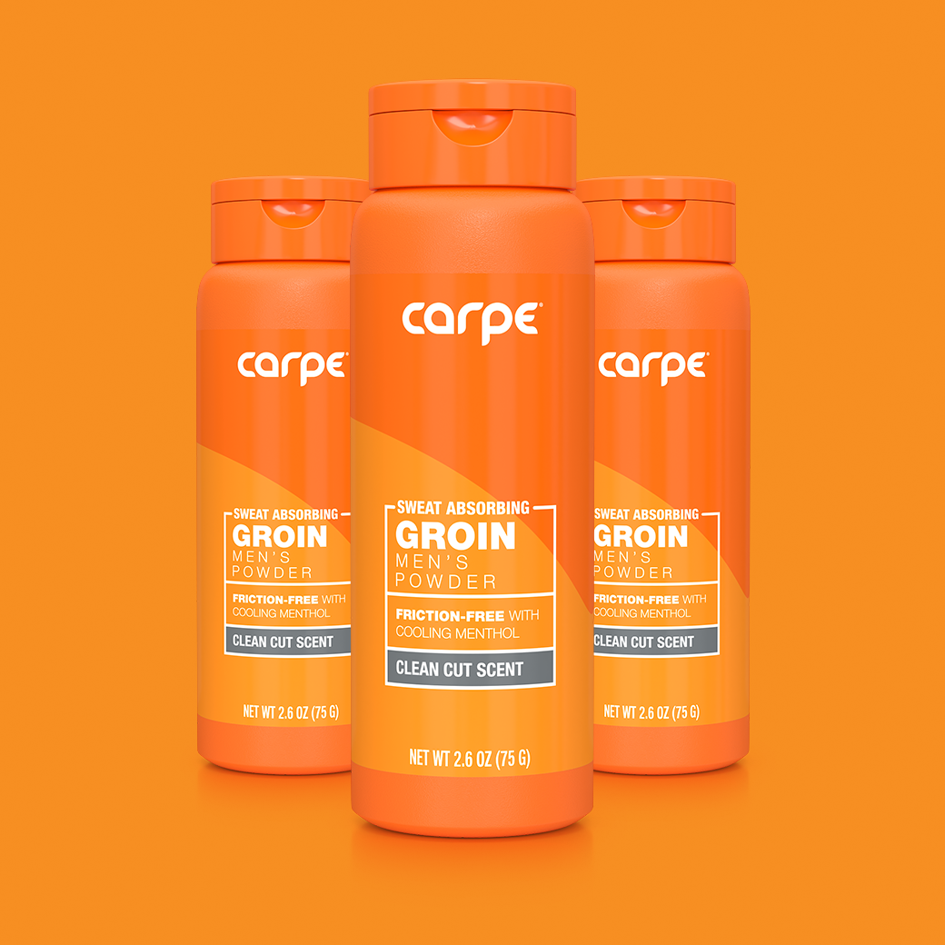 My Carpe Men's Groin Powder 3-Pack